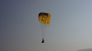 preview picture of video 'new Oxy 1.5 Opale Paramodels first fun flight Germany RC-Paraglider'