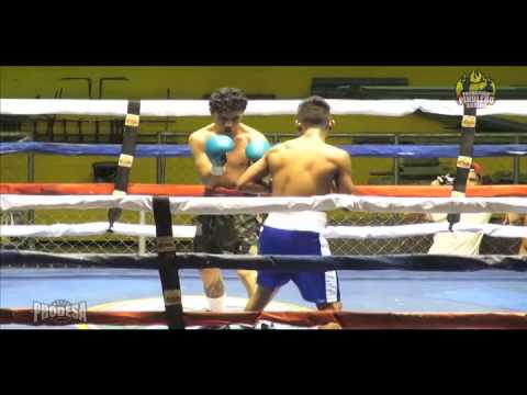 Pelea Dixon Flores vs Jose Flores - Pinolero Boxing