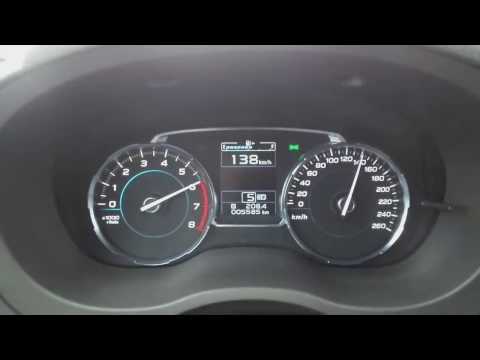 2017 Subaru Forester XT: acceleration 0-200 km/h