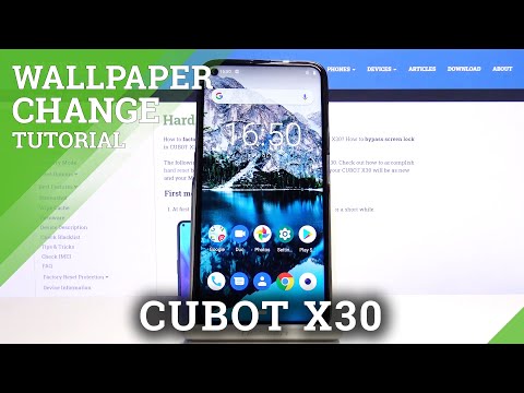 How to Change Wallpaper on CUBOT X30 – Set Up Home Screen Background