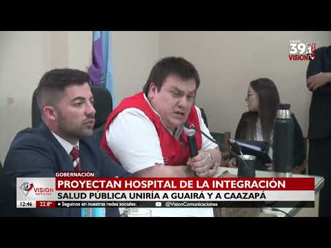 Proyectan “Hospital de la Integración” entre Guairá y Caazapá