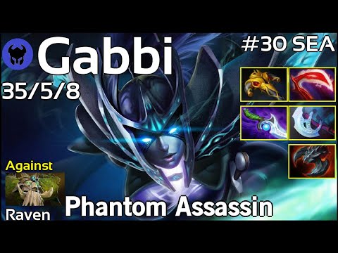 Gabbi [TNC] plays Phantom Assassin!!! Dota 2 7.21