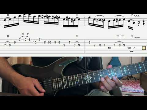 Greg Howe Style Lick Lesson (Tabs)