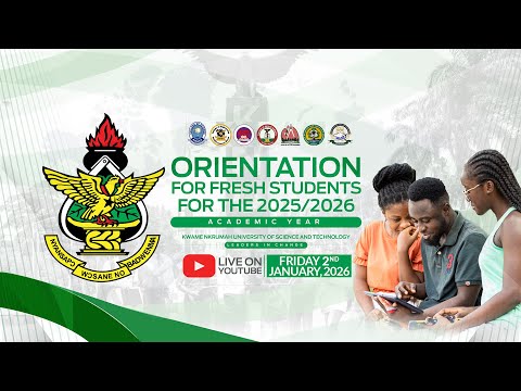 ORIENTATION FOR FRESH STUDENTS FOR THE 2025/2026 ACADEMIC YEAR