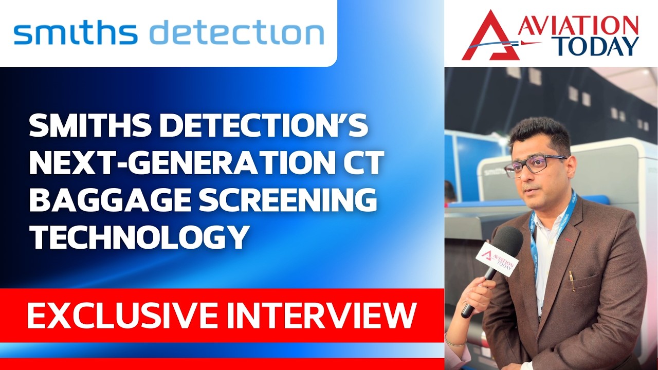 Smiths Detection’s Next-Generation CT Baggage Screening Technology | Wings India 2026