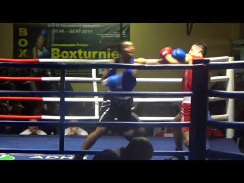 Boxen: Obaid Efat - Rokhal Rahman (Hessenmeisterschaft 2017 #6)