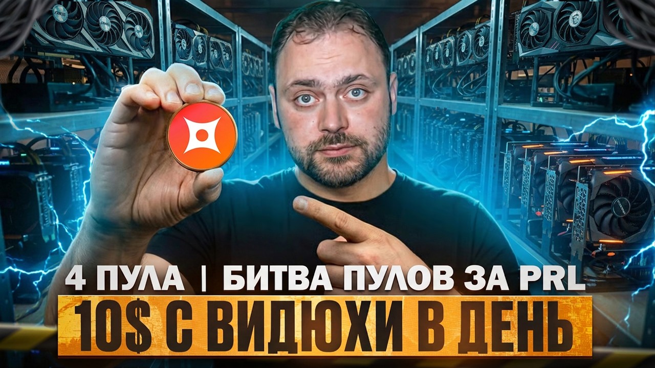 10$ с 1 Видюхи в День | 4 пула | Битва пулов за PRL