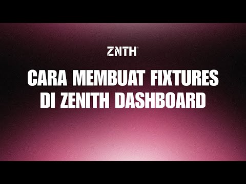 Thumbnail for How to Schedule Matches on Zenith Dashboard