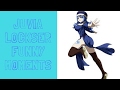 Juvia Lockser Funny Moments English Dub