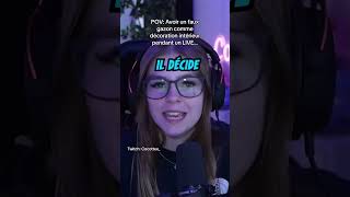 Plus jamais j’amène mon chien à un podcast en LIVE😂 #reels #gazon #decoration #twitch #chien #drole