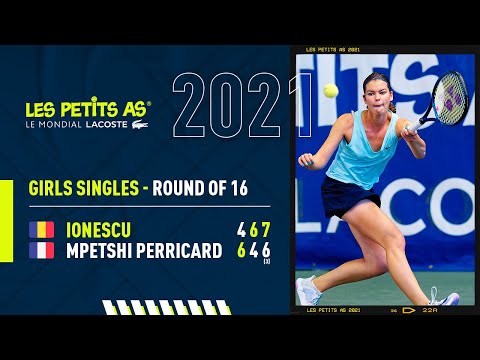 Les Petits As 2021 | Girls Round of 16 | Daphnee Mpetshi Perricard vs. Eva Maria Ionescu