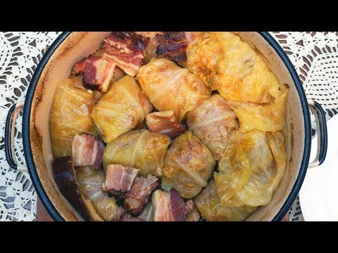 sauerkraut sarma by my grandmother's recipe