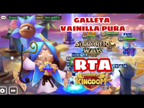 WATER PURE VANILLA COOKIE RTA - SUMMONERS WAR X COOKIE RUN