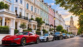 🇬🇧 Inside HOLLAND PARK — London’s Beautiful Millionaire Streets | 4K Walk