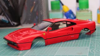 Building a small Ferrari 288 GTO 1/24 scale kit - Part 1
