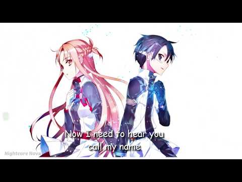 Nightcore ➳ Right Here, Right Now
