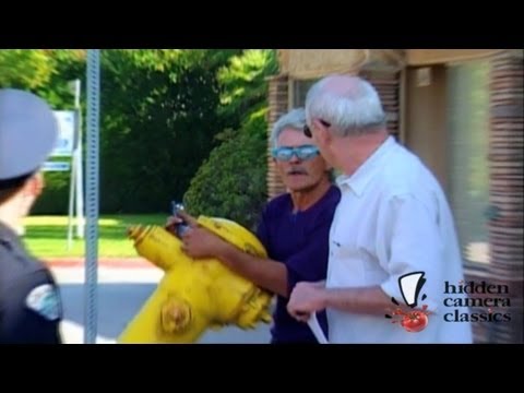 Sudden Fire Hydrant  Parking Ticket Prank