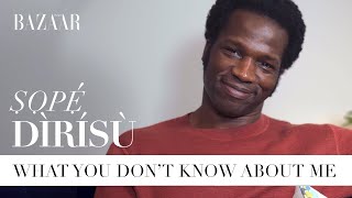 Ṣọpẹ́ Dìrísù: What you don't know about me | Bazaar UK video