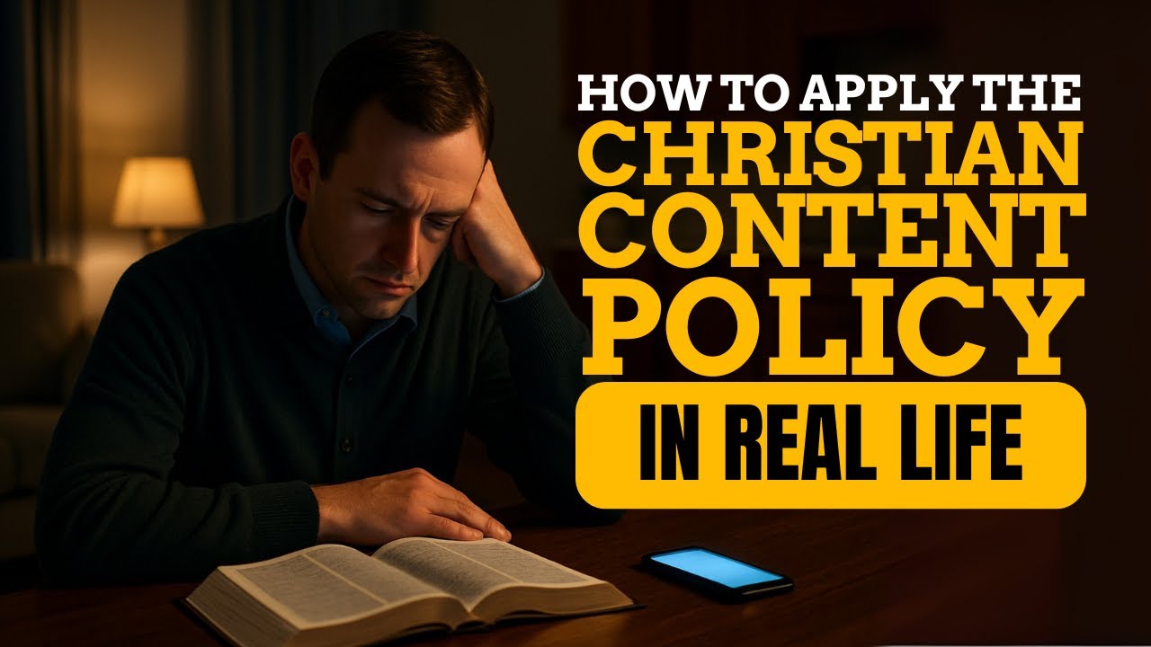 “How To Apply The Content Policy In Real Life” | Internal Holiness Applied – Part 6 | Holiness Series | Lesson 27