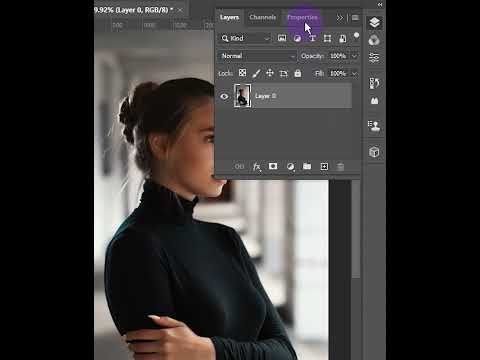 Remove background in Photoshop #photoshop #shorts #tutorial