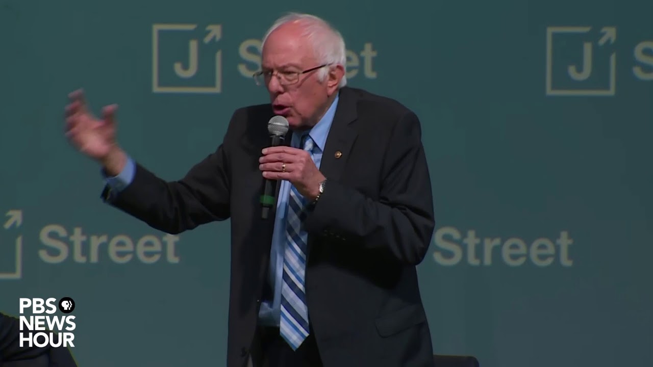 WATCH: Bernie Sanders discusses U.S.-Israel relationship at J Street forum