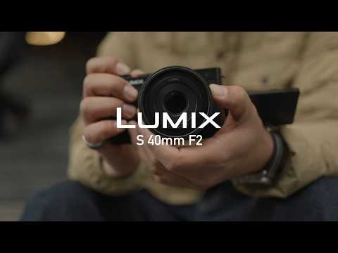 カメラレンズ LUMIX S 40mm F2 ブラック S-S40-K [ライカL /単焦点