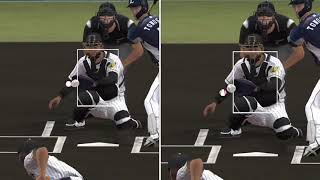 藤川球児　ツーシームSFF比較動画