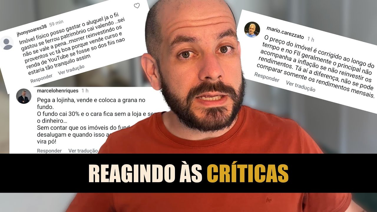 Fundos Imobiliários: Rebatendo as Críticas dos Inscritos