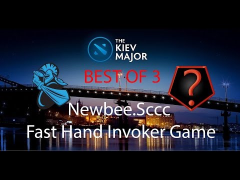 Kiev Major 2017 : Newbee vs Team Random Sccc Invoker Gameplay Highlights