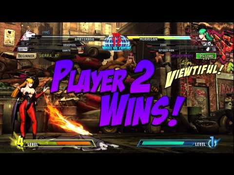 Marvel vs Capcom 3 (PS3) -- Non-Ranked Matches 85 (Lobby Battles Part 4)