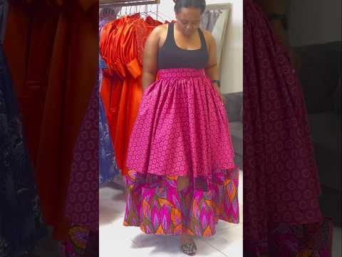 Kitenge skirt 😍 #latestafricaprint #africanclothing #africanclothing #fashion