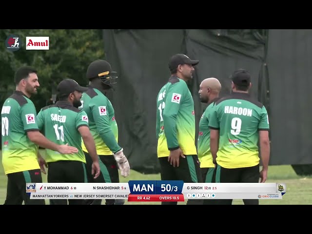 MiLC T20 Highlights: New Jersey Somerset Cavaliers vs Manhattan Yorkers MiLC T20 Highlights: New Jersey Somerset Cavaliers vs Manhattan Yorkers