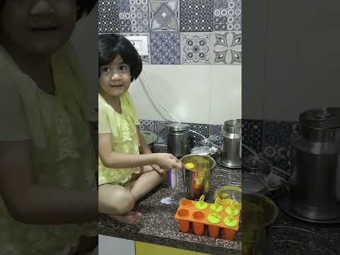 mango 🥭 icecream made by Mihika