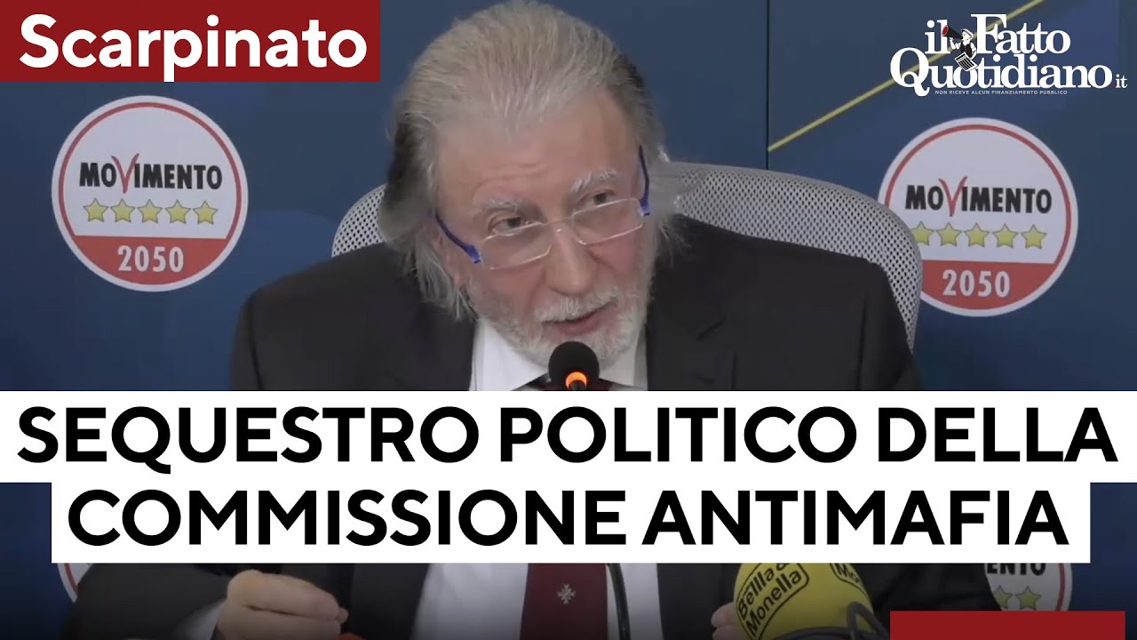 Il sequestro politico della commissione Antimafia: l'intervento integrale di Roberto Scarpinato