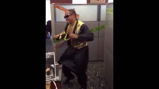 MC Hammer doing work at work