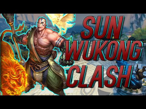 SMITE: Sun Wukong Season 3 Build and Gameplay! SUN WU XING SKIN!