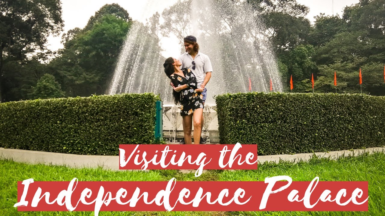 Experience the grandeur of Reunification Palace during a tourist visit.