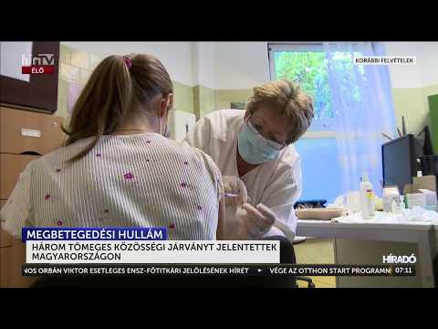 Három tömeges közösségi járványt is jelentettek - HírTV