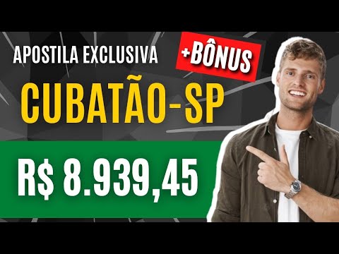 Concurso de Cubatão - SP 2023 - Apostila para Especialista Legislativo - Área Administração Pública