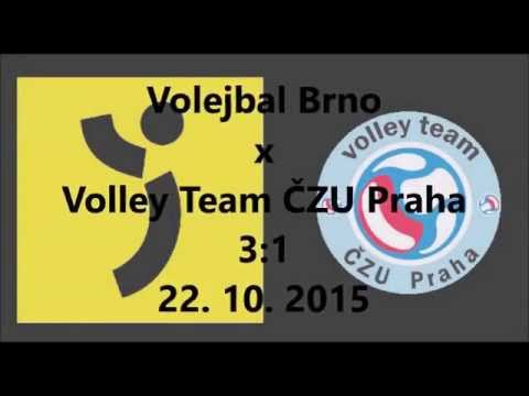 Volejbal Brno vs. Volley Team ČZU Praha 2015/16