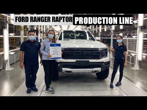 , title : 'New 2023 Ford Ranger Raptor Production Factory Line Autimate View'