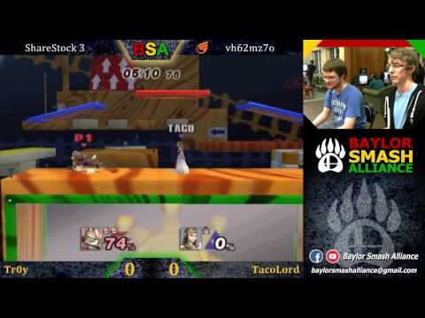 ShareStock 3- SS | Tr0y vs. TacoLord (Zelda) Project M WR2