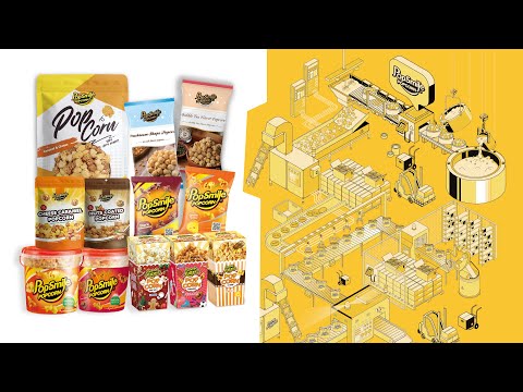 Pop-Smile Popcorn | The best 200 Flavours Gourmet Popcorn Snacks in Asia
