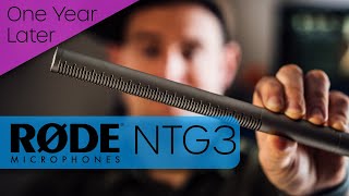 Video thumbnail for RODE NTG3 Shotgun Microphone | One Year Later by Shaun Hautly