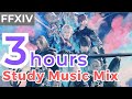 Relaxing FF14 Music, Study Music (3 hours) | relaxing calm game music FFXIV OST | endwalker 파이널판타지14