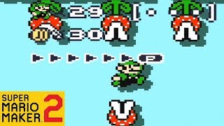 Excellent Piranha Plant Platforming - Endless Super Expert (no skips) #63