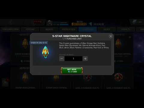 5 Star Nightmare crystal