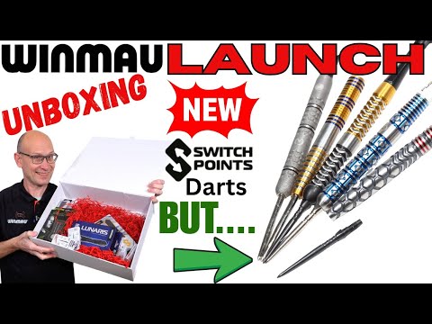 Winmau Launch Unboxing And Test Of New Switch Point Darts