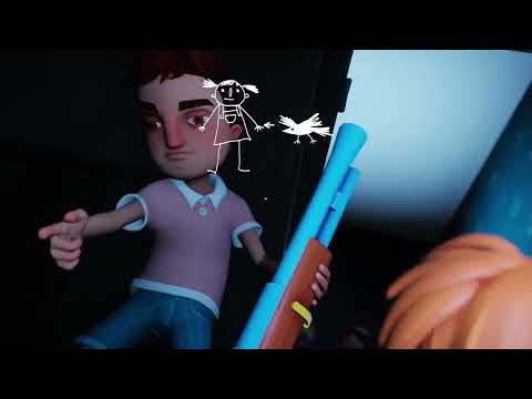 Hello neighbor hide and seek 2 player glitch in the kitchen