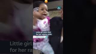 Little girl goes viral on TikTok for her rapping s